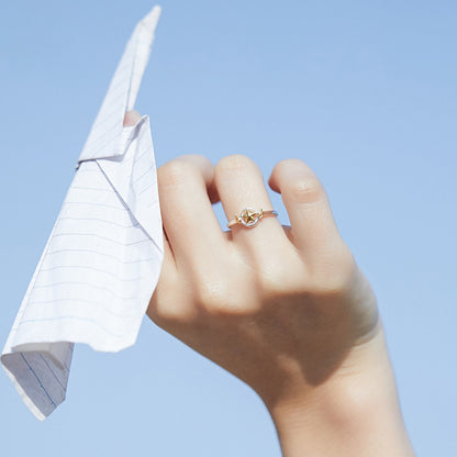 Celestial Star Open Ring